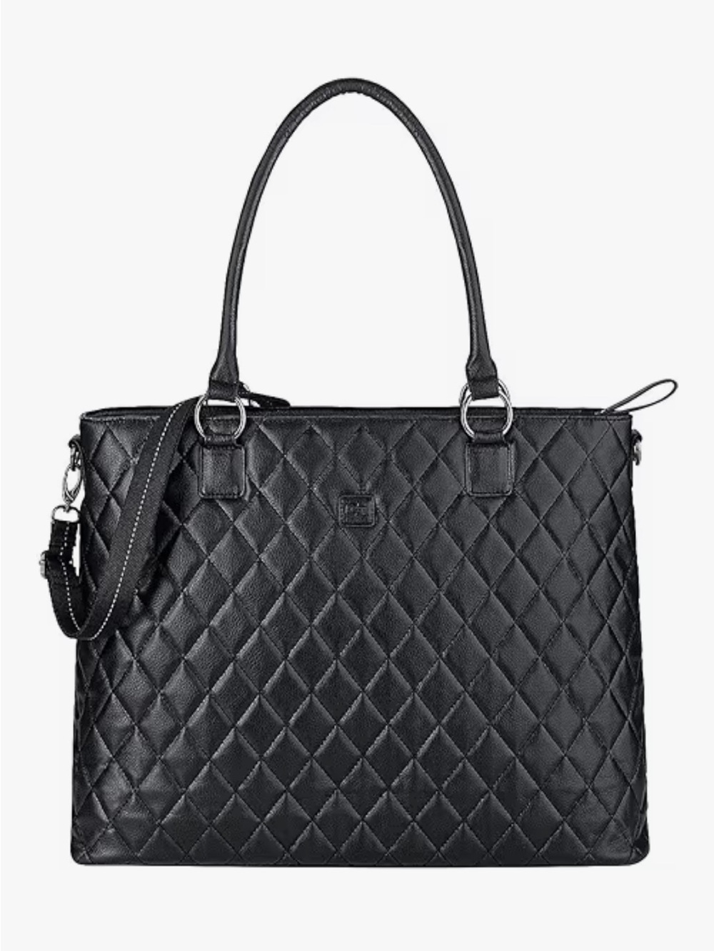 Solo ❤️New York Tote Bag Women - Handbag Laptop Padded Compartment, Quilted Bag